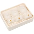 Miniatyrbillede 1 af 4: Prank Butt Plug Formede Isterningebakker, Sjov Silikoneform til DIY Kage Chokolade Slik {LGL} Beige