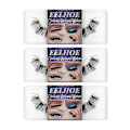 Miniatyrbild 1 av 5: Ögonfransar Eyeliner Självhäftande Lösögonfransar Mjuka Naturliga Lockiga Tjocka Lösögonfransar Eyeliner
