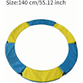 Miniatyrbild 4 av 4: Trampolinskydd, Skum Säkerhetsskyddande Fjäderskydd för Trampolinskydd mot Väder och Skräp Diameter 140cm