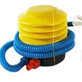 Fotdriven plastluftpump för uppblåsbara leksaker, ballonger, bollar och madrasser