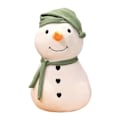 Miniatyrbild 1 av 5: Elegant Charmig Snögubbe Robust Plysch Beanbag Fylld Kompis Heminredningsaccessoar för Alla Åldrar Daglig Användning Gul GS Green L