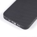 Pikkukuva 3 / 4: iPhone 16 Pro Kuori 1500D Karkea Tekstuuri Aramidikuitu Puhelinkotelo Tarkka Leikkaus - Musta GS