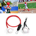 Miniatyrbild 2 av 5: Baseboll Kastband Basebolltränare Träningsmotståndsband Baseboll Kastträningsband Utrustning Gul Red