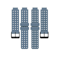Pikkukuva 2 / 4: Hihna Garmin Approach S20 -monokromikellolle, Garmin Approach S20 -silikoninen vaihto-muotiranneke Garminille gray