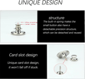 Miniatyrbild 4 av 5: Avtagbara jeansknappar 10-pack Silver Perfect Fit Button 24 Silver