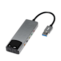 Miniatyrbild 5 av 5: USB Ljudkort 7.1 5.1 Kanalers Externt Ljudkort SPDIF Optiskt för PC Dator GS As shown