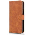 Pikkukuva 5 / 5: Oppo A5 Pro 5G Nahkakotelo Nahkatuntuma Anti-Fall Lompakkokotelo [D] Monivärinen Multicolor Brown