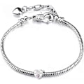 Miniatyrbillede 2 af 4: Rosa Hjerte Elsker Dig For Evigt Charm - Kompatibel med Pandora Charm Armbånd LGL