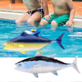 Miniatyrbild 2 av 5: Blåfenad tonfisk Figur Form Solid Modell Pedagogisk Leksak Simulering Marin Liv Fiskfigurer Modell Leksak Barnleksak Dark Blue
