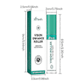 Miniatyrbillede 2 af 5: Synsforbedrende roll-on til kvinder og mænd, naturlige ingredienser, øjenroll-on til mænd og kvinder 2pcs
