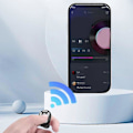 Miniatyrbild 3 av 5: Stilrena fjärrkontrollringar för smartphones, videobläddring, sidvändning, praktiskt Pin