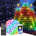 Miniatyrbild 5 av 5: LED-ljussträng i läder 5V RGB fantasy smart USB Bluetooth vattentät set utomhus atmosfäriska färgade lampor