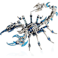 Miniatyrbild 1 av 5: 454 delar Scorpion 3D metallmodellkit