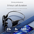 Miniatyrbild 2 av 5: Benledningshörlurar Bluetooth 5.2 Utomhus Hörlurar Sport Trådlöst Headset