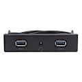 Miniatyrbillede 2 af 3: USB3.2 GEN1 diskettedrev HD-AUDIO lyd 3,5-tommer panel 19PIN til A-port 4-sektions hovedtelefonstik