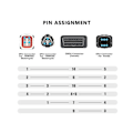 Pikkukuva 4 / 5: 3Pin/4Pin 6Pin Moottoripyörän OBD Diagnostiikka Canbus Liitin Kaapeli OBD2 3 In1 Pistoke Kaapelisovitin