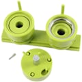 Miniatyrbillede 1 af 3: 32MM KNAPPERMASKINE UDEN PIN-MONTERING KiQa Badge Punch Machine (Kun Stempler)