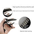 Miniatyrbilde 3 av 5: Shark Gitarre Capo Zink Legering Capo For Akustisk Elektrisk Klassisk Gitarer Og Bass Ukulele Capo Wit