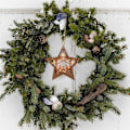 Miniatyrbild 2 av 5: Julkrubba Ornament Jul Trä Hängande Ornament Flerlagers Julkrubba Julgransprydnad