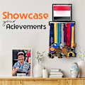 Miniatyrbillede 3 af 5: Medal- og Startnummer-Display, Medaljeholder, Startnummerbræt til Løbere