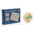 Miniatyrbillede 5 af 5: Træ Match Memory Spil Til Børn, Memory Matching Kort Pædagogisk Memory Matching Spil