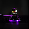 Miniatyrbillede 5 af 5: RGB Nixie Rør Ur Smart Wifi Netværk LED Lysende Ips Farveskærm DIY Analog Digital Rør Natlys