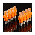 Miniatyrbilde 2 av 5: 8 stk. Nettverk Krystallhode RJ45 til F-hode BNC Spiral RJ45 til RF-kontakt Koaksial Direkte Kontakt