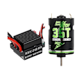 Pikkukuva 1 / 5: 320A ESC + 540 Harjamoottori 1/10 RC Auto Axial SCX10 90046 TRX4 D90 Redcat, 35T