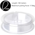 Miniatyrbillede 2 af 5: Rnitle 100 Meter Fiskesnor, Nylon Fiskesnor, Transparent Monofilament Fiskesnor ca. 0,45 mm i Diameter