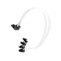 Miniatyrbillede 2 af 5: 4XCPU 8-Pin til 16-Pin Han Grafik Video Kort Forlængerkabel PCI-E 5.0 12VHPWR RTX4090 Albue Adapter