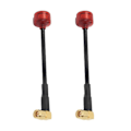 Miniatyrbild 1 av 5: 2 st FPV 5.8G Antenn RHCP Antenn VTX VRX Antenn Långdistansantenn Kontaktadapter för RC FPV