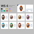 Miniatyrbild 5 av 5: WS6 Richard Smart Bluetooth Samtal Klocka Vattentät Explosionssäker Böjd Skärm NFC Smartwatch