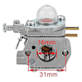 Miniatyrbilde 2 av 5: 753-06190 BL110 -973 Forgasser for TB22 TB22EC TB32EC Forgasser TB80EC Håndholdt Trimmer Bolt BL160