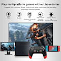 Miniatyrbilde 3 av 4: Trådløs Bluetooth-kontroller for PC, TV, IOS, Android, Switch - makro, bakknapp, burst (ikke original)