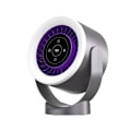 Miniatyrbillede 3 af 4: 2025 Ny Desktop Vægmonteret Desktop Turbine Cirkulationsventilator Opladning Desktop Ventilator Sengelampe Touch Digital Display
