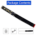 Pikkukuva 5 / 5: M.2(NGFF) Key M NVMe SSD Jatkojohto PCIe3.0 X4 4 Tukee Vain M.2 Key M Liitäntää SS