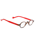 Pikkukuva 1 / 4: Vintage pyöreät lukulasit Unisex  +1.0~+3.50 dioptriaa Elektroniset laitteet-mxbc