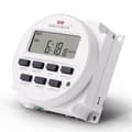 TM618N Sju-dagars Programmerbar Timer Switch Tidskontroller Automatisk Cykeltimer Switch Passiv Utgång