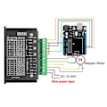 Miniatyrbild 5 av 5: TB6600 4A 9-42V Stepper Motor Drivrutin CNC Controller, 32 Subdivision Uppgradering Nema Tb6600 Enkel Axel