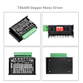 Miniatyrbild 2 av 5: TB6600 4A 9-42V Stepper Motor Drivrutin CNC Controller, 32 Subdivision Uppgradering Nema Tb6600 Enkel Axel