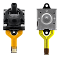 Miniatyrbild 1 av 4: 2-pack Hall-joystick för Ally, ersättningsjoystick för Ally Gaming Handheld Reparationstillbehör