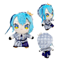 Miniatyrbilde 2 av 3: Ny Hololive Hoshimachi Suisei Plush Star Street Comet bamse