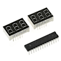 Miniatyrbild 3 av 5: DIY Kalkylator Kit Digital Rörkalkylator Inbyggd CR2032 Knappcell med Transparent Fodral Calcul