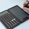 Miniatyrbillede 4 af 5: Lommeregner med Skriveplade 12 Cifre LCD Display Funktionslommeregner Bærbar Lommeregner til Kontor
