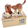 Miniatyrbild 1 av 4: Robotic Coin Munching Toy Money Box Little Dog Puggy Bank-mxbc
