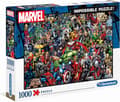 39411 Clementoni-39411-Mahdoton Palapeli-Marvel-1000 Palasta, Monivärinen