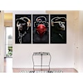 Pikkukuva 4 / 4: Wise Monkeys Canvas Wall Art Print Canvas Prints For Living Room Modern Home Decor 30x50cm 3 Piecescanvas Only