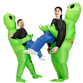 Miniatyrbillede 2 af 2: 1 Pak Halloween Party Event Udendørs Sjov Team Building Party Show Alien Oppustelig Kostume