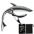 Shark Guitar Capo - Zinklegering Capo för Akustisk, Elektrisk, Klassisk Gitarr, Bas och Ukulele
