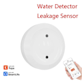 Miniatyrbillede 2 af 5: 1 stk. Tuya Zigbee Vand Sensor Smart Life APP Vandlækage Overvågning Oversvømmelses Sensor Arbejde Med Zigbee Automatisering Tap Ventil